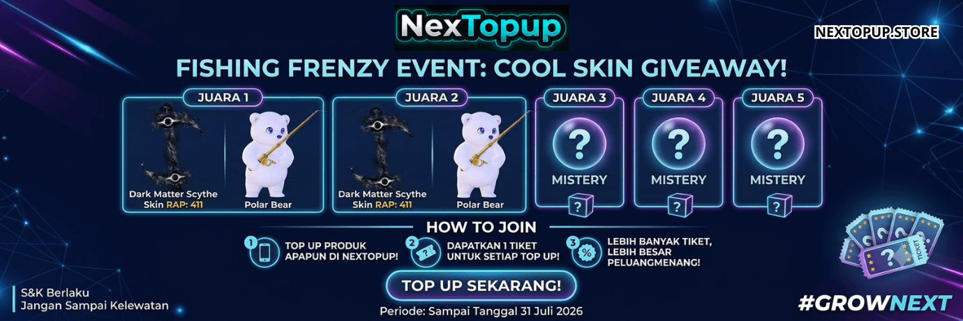 Fishing Frenzy Event: Cool Skin Giveaway!