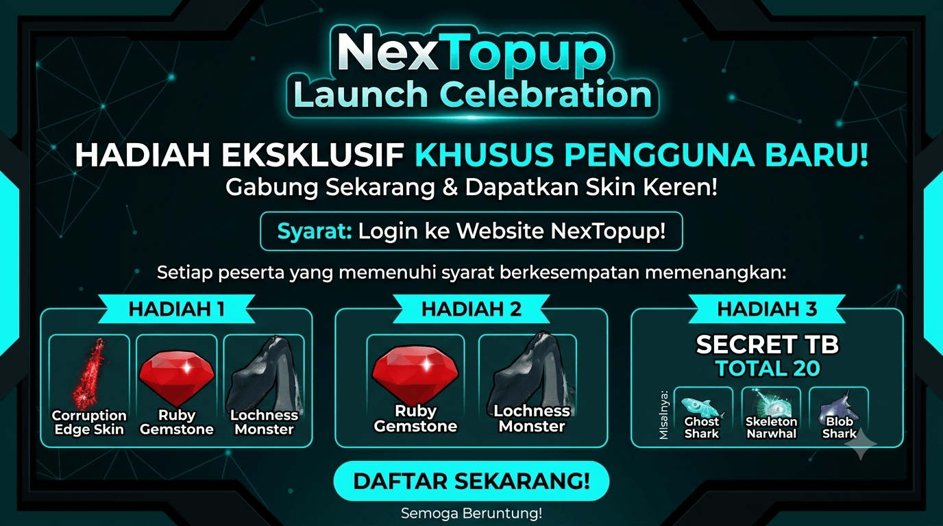 Week 2 Mega Drop: Login & Loot Hadiah Sultan!